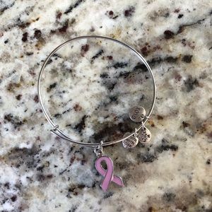 Alex and ani breast cancer bracelet